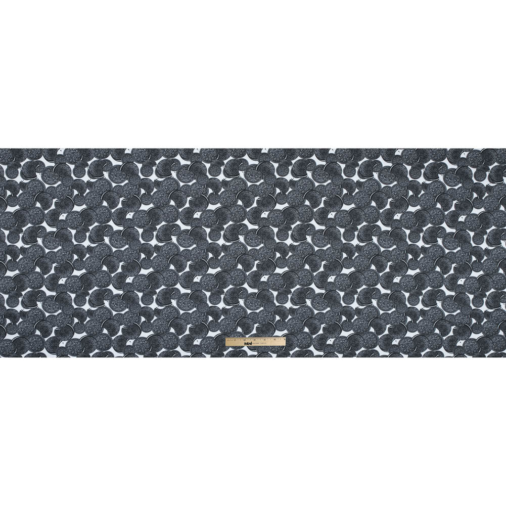 Chocolate Sandwich Cookie Digitally Printed Stretch Neoprene/Scuba Knit - Full Chocolate Sandwich Cookie Digitally Printed Stretch Neoprene/Scuba Knit - Full