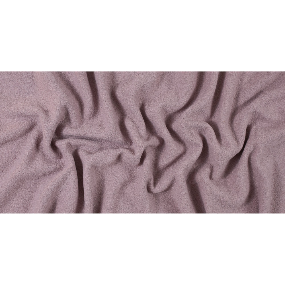 Boiled Wool Coating Fabric - Deauville Mauve - Ketil Collection Folded Boiled Wool Coating Fabric - Deauville Mauve - Ketil Collection Folded