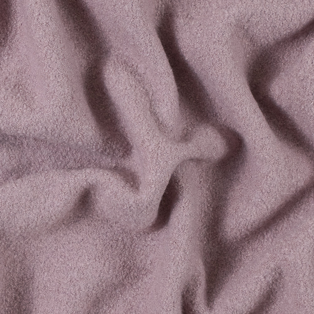 Boiled Wool Coating Fabric - Deauville Mauve - Ketil Collection Boiled Wool Coating Fabric - Deauville Mauve - Ketil Collection