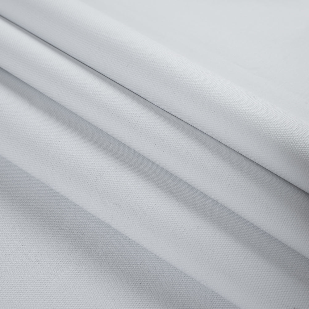 Heavy White Cotton Canvas/Non-Fusible Stiffener Folded Heavy White Cotton Canvas/Non-Fusible Stiffener Folded