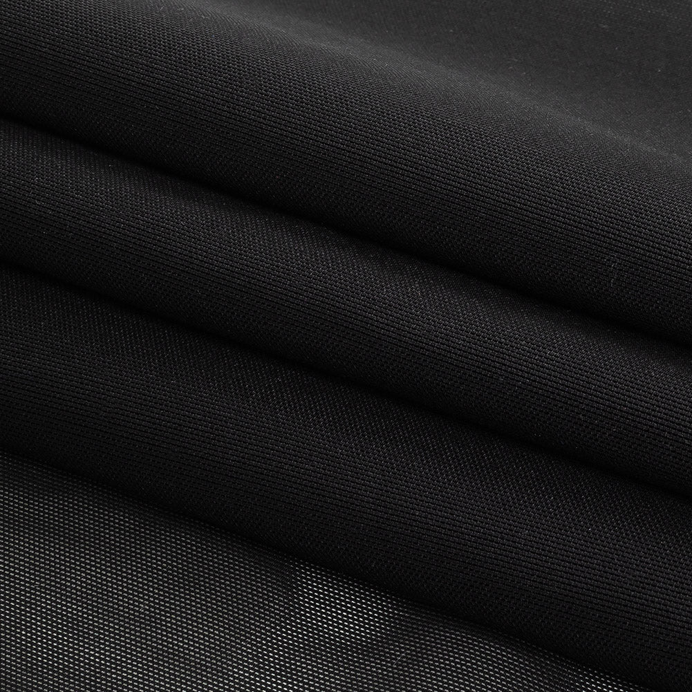 Theory Black Power Mesh Folded Theory Black Power Mesh Folded