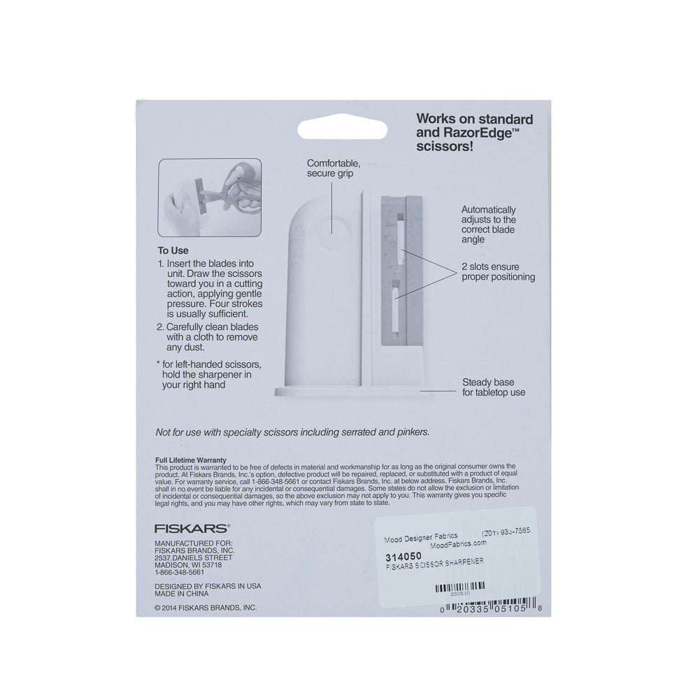 Fiskars Scissor Sharpener - Detail