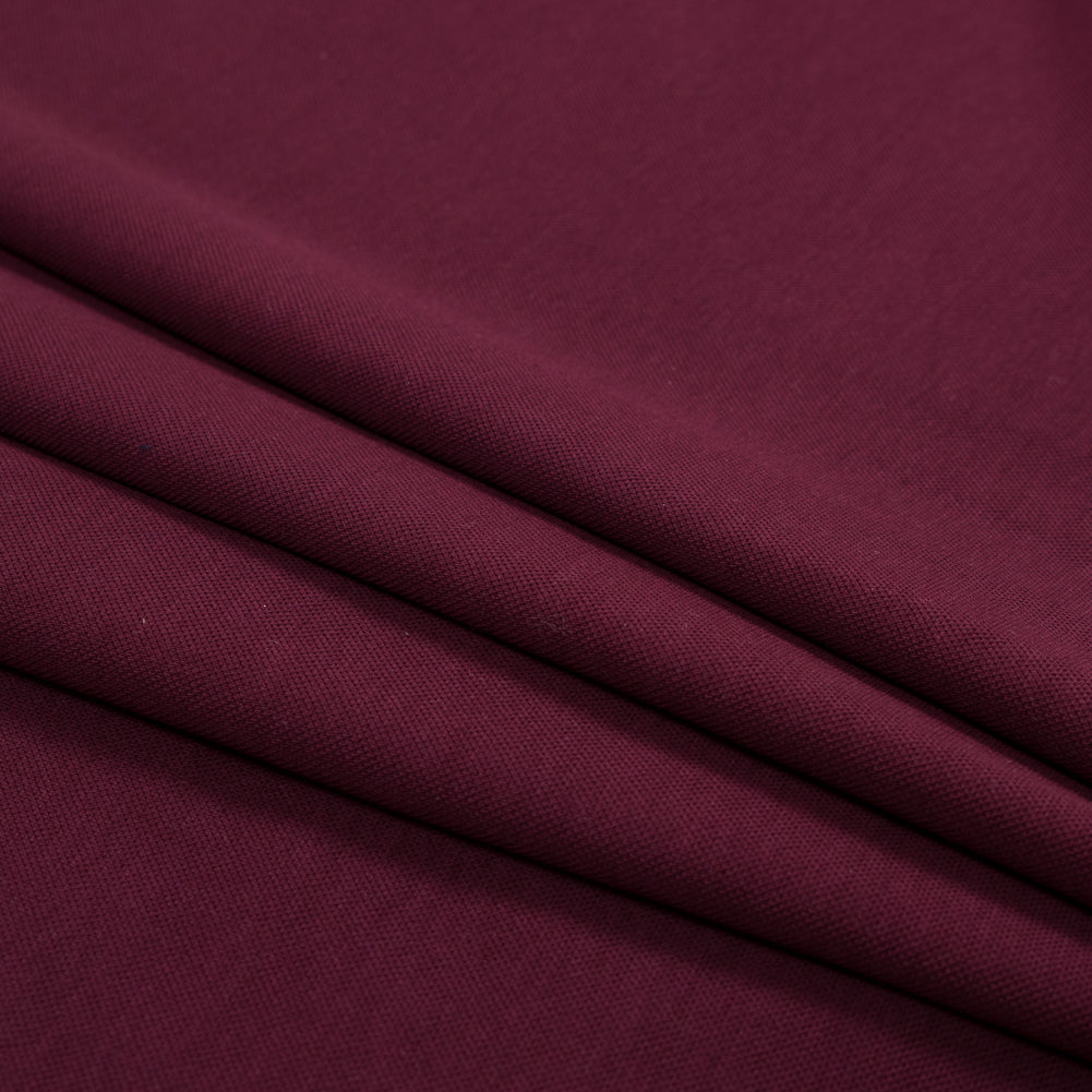 Fig Stretch Knit Pique Folded Fig Stretch Knit Pique Folded