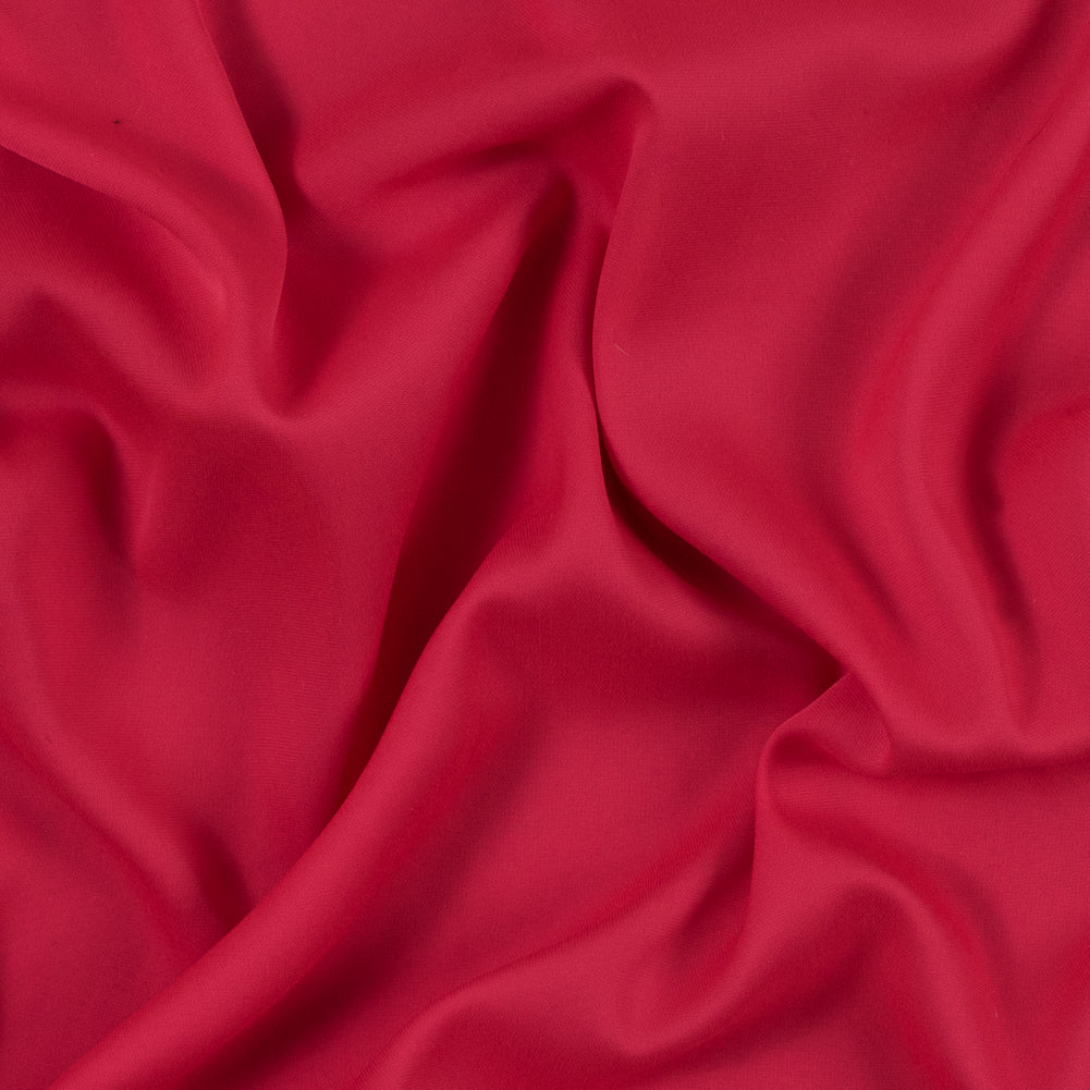 Teaberry Stretch Polyester Woven Teaberry Stretch Polyester Woven