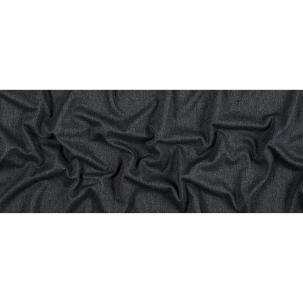 Black Brushed Cotton Twill Folded Black Brushed Cotton Twill Folded