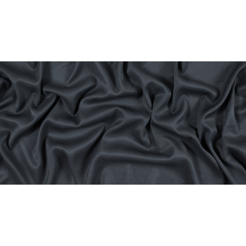 Armani Black Stretch Wool Twill Suiting Full Armani Black Stretch Wool Twill Suiting Full