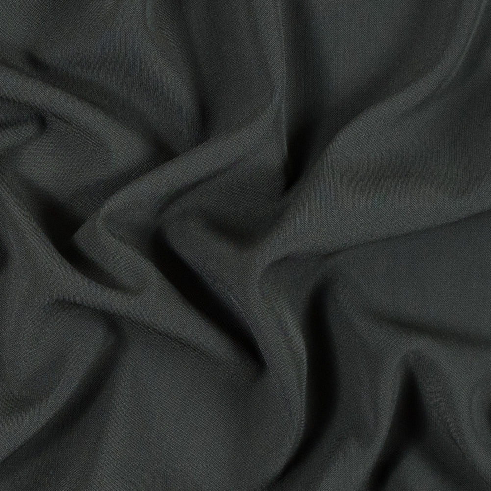 Forest Night Stretch Polyester Suiting Forest Night Stretch Polyester Suiting