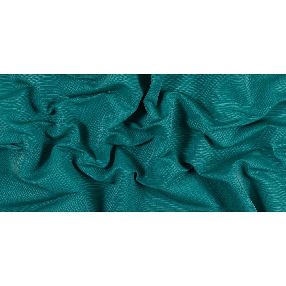 Ultramarine Green Cotton and Polyester Ottoman - Full Ultramarine Green Cotton and Polyester Ottoman - Full