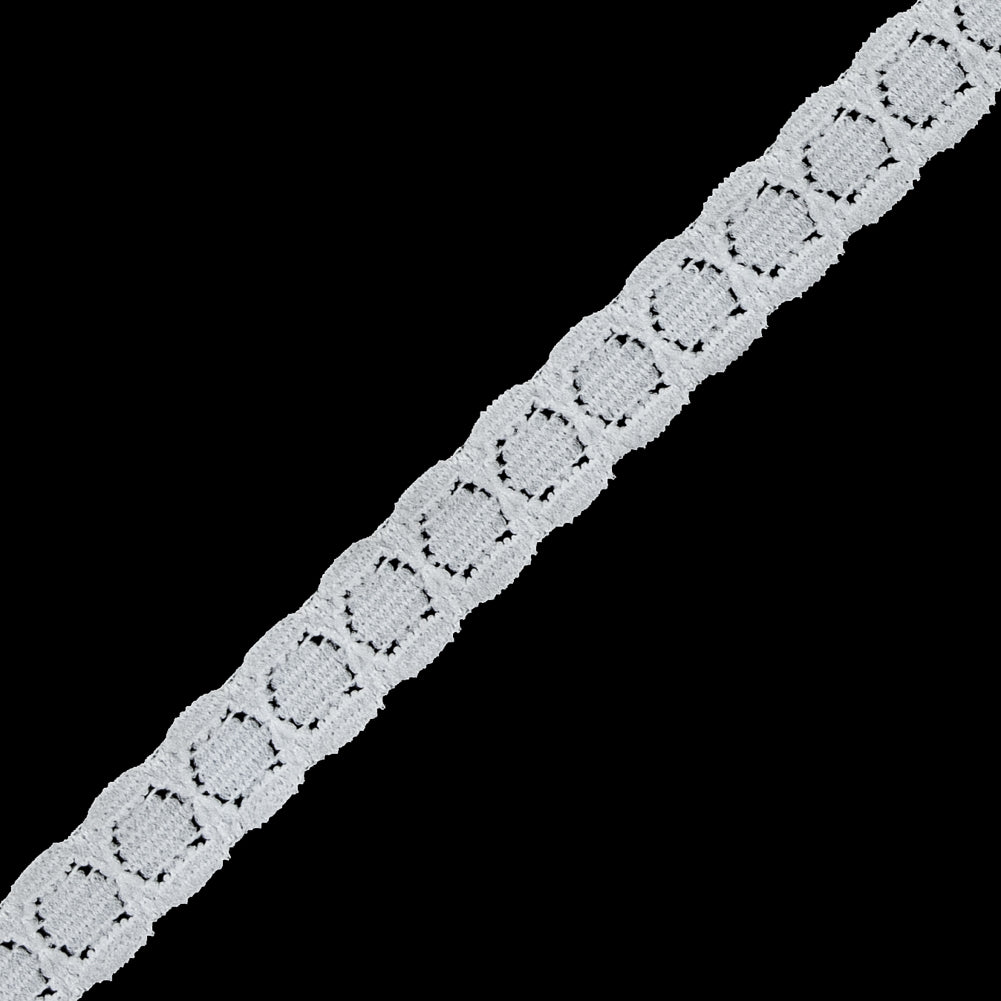 Ivory Stretch Lace Trim - 0.375" Detail Ivory Stretch Lace Trim - 0.375" Detail