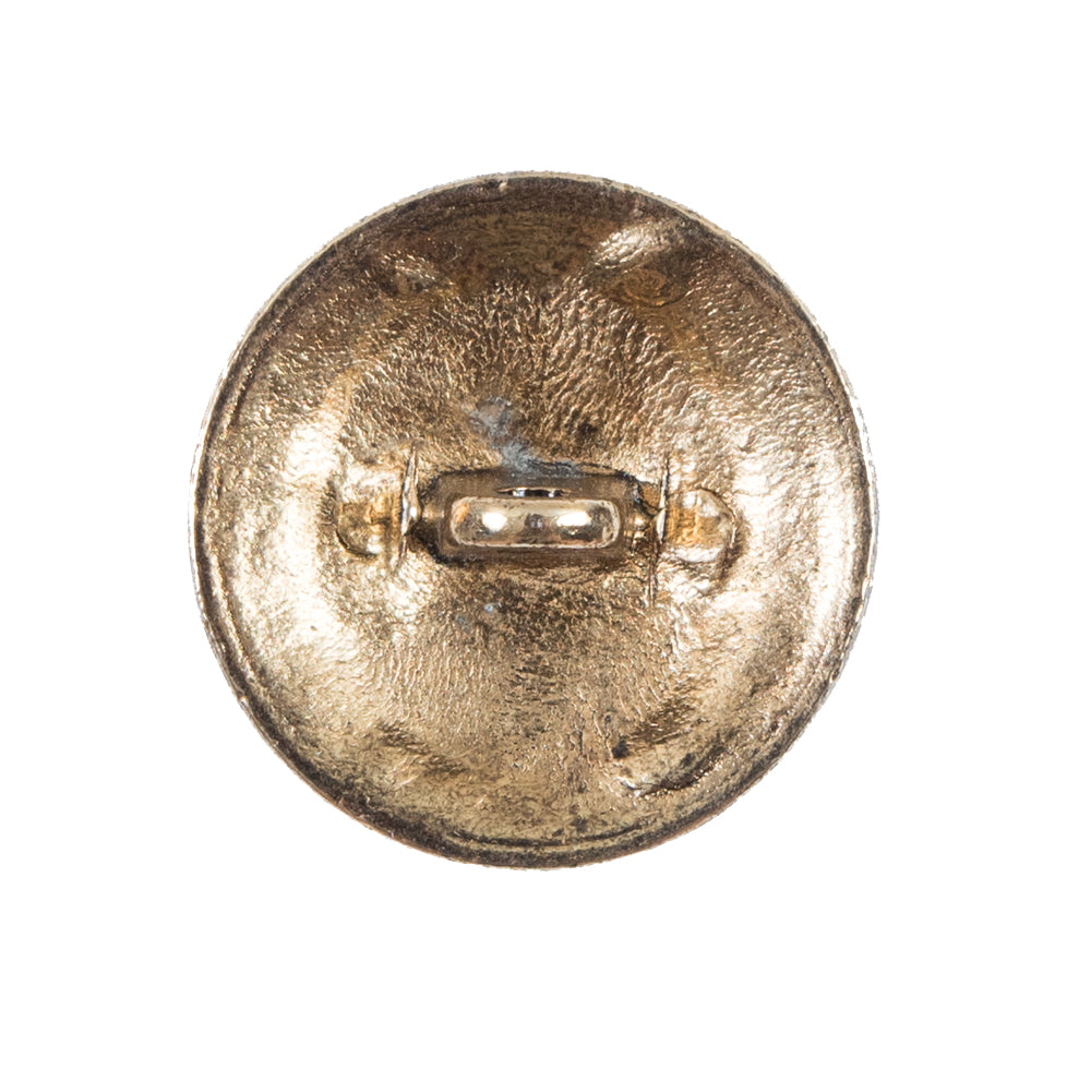 Gold Metal Coat Button - 40L/25.5mm Detail Gold Metal Coat Button - 40L/25.5mm Detail