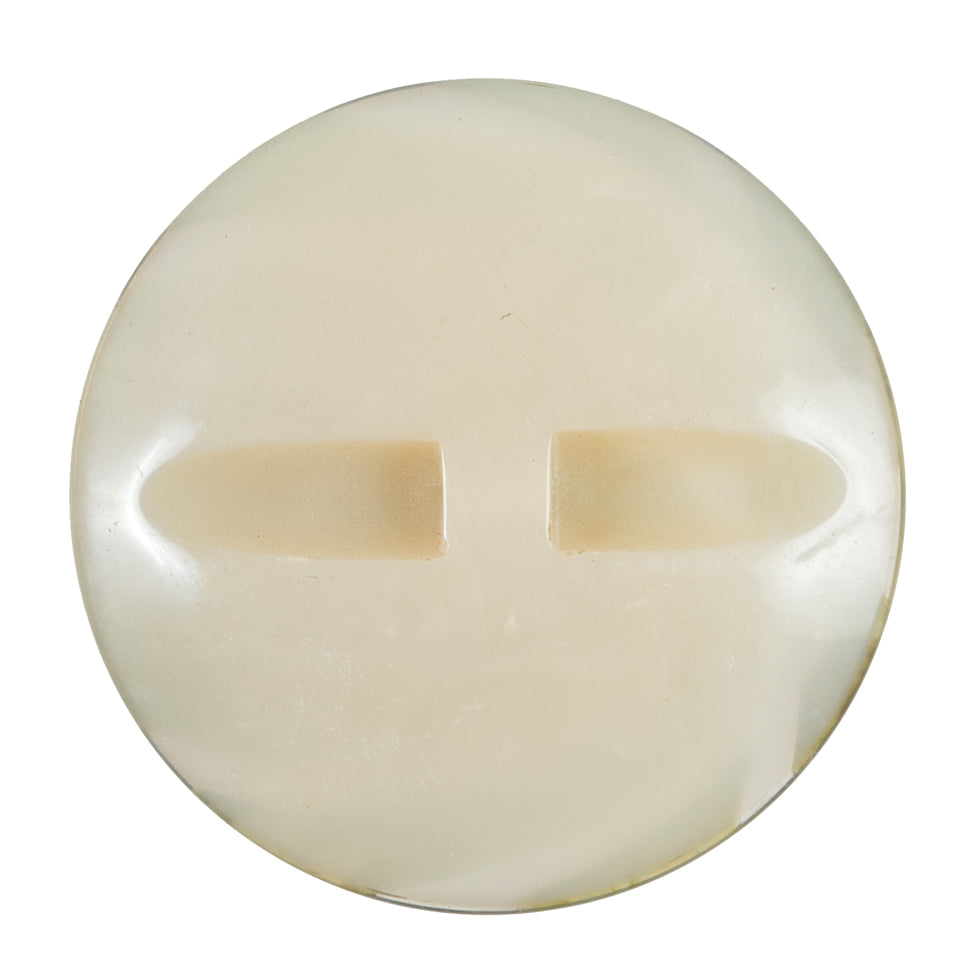 Green Decorative Plastic Button - 55L/35mm Detail Green Decorative Plastic Button - 55L/35mm Detail