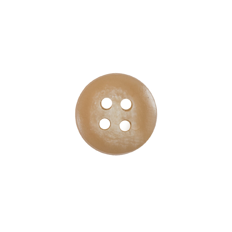 Beige Plastic Button - 22L/14mm Detail Beige Plastic Button - 22L/14mm Detail