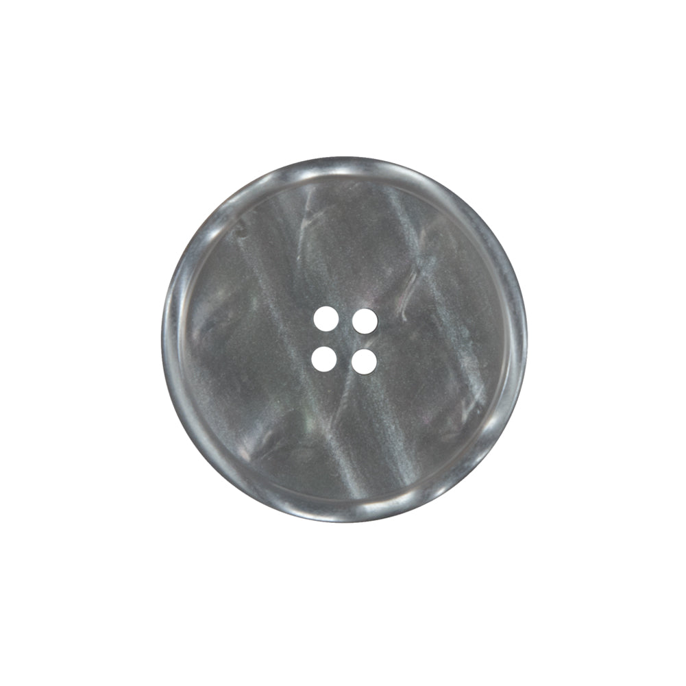 Gray Iridescent Plastic Button - 36L/23mm Gray Iridescent Plastic Button - 36L/23mm