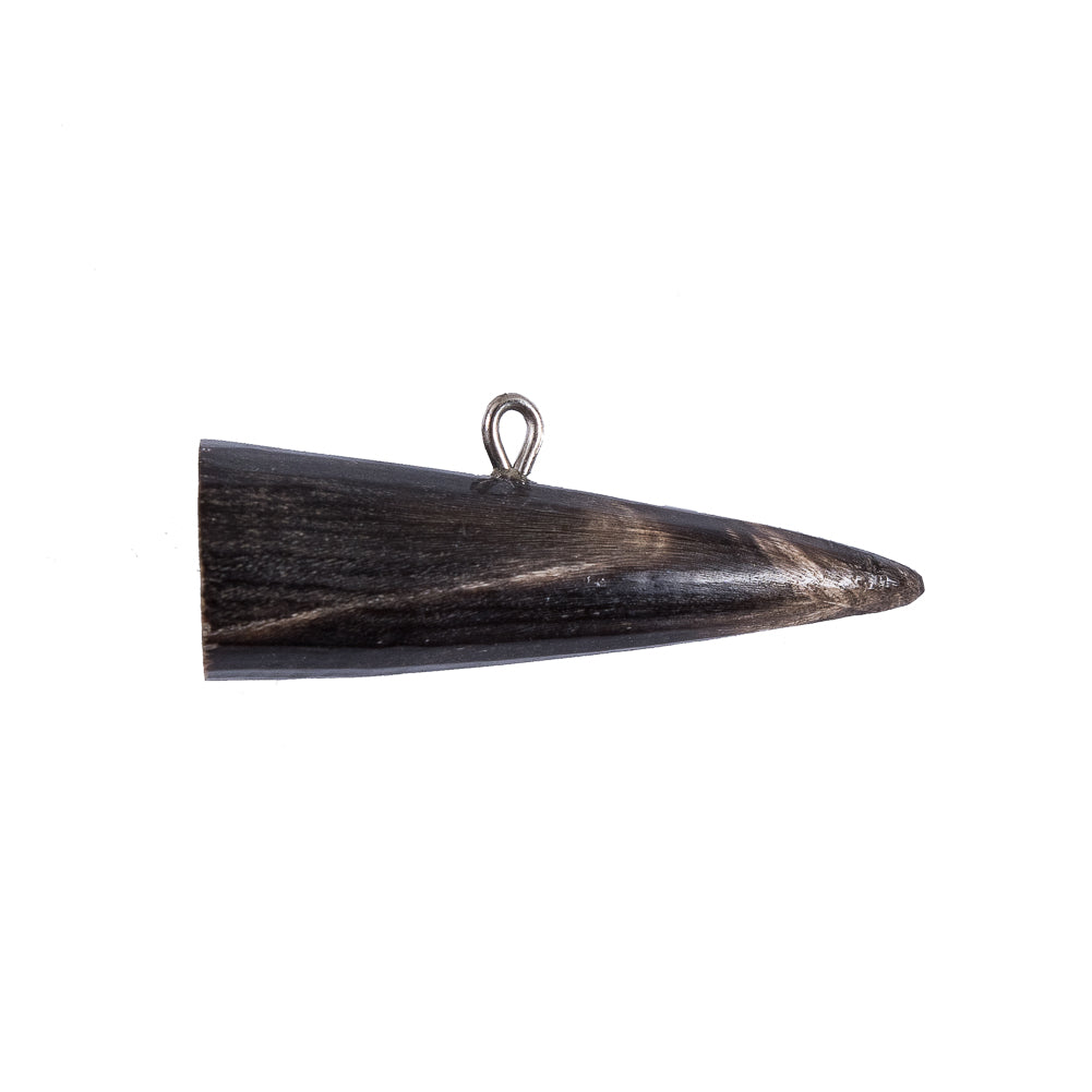 Dark Gray Horn Toggle - 0.625 x 2 Dark Gray Horn Toggle - 0.625 x 2
