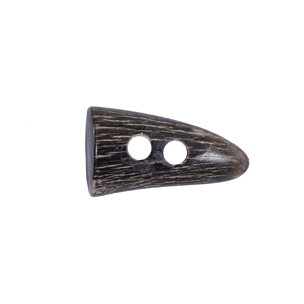 Brown Horn Toggle - 0.75" x 1" Brown Horn Toggle - 0.75" x 1"