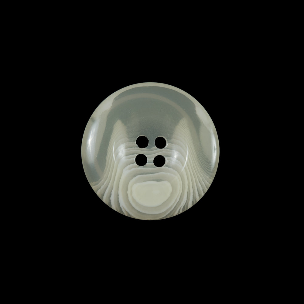 Yellow Translucent Plastic Button - 32L/20.5mm Yellow Translucent Plastic Button - 32L/20.5mm