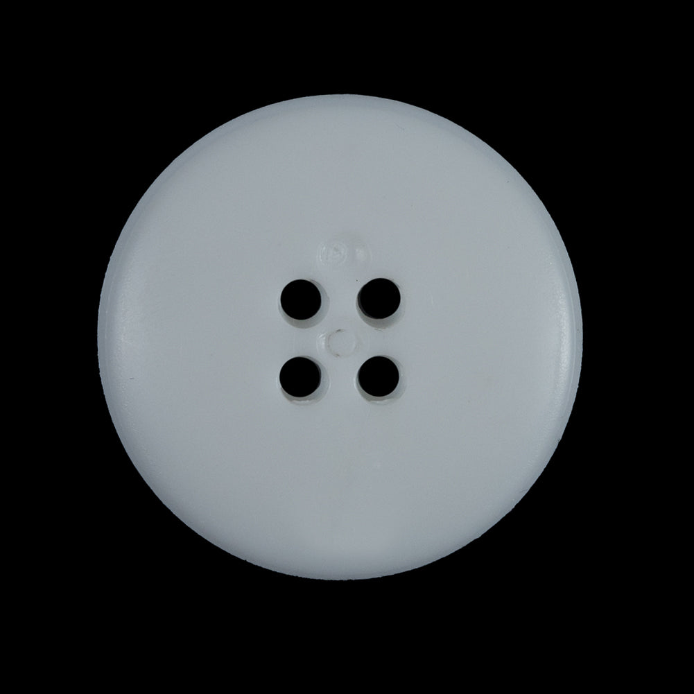 White Textured 4-Hole Button - 45L/28mm - Detail White Textured 4-Hole Button - 45L/28mm - Detail