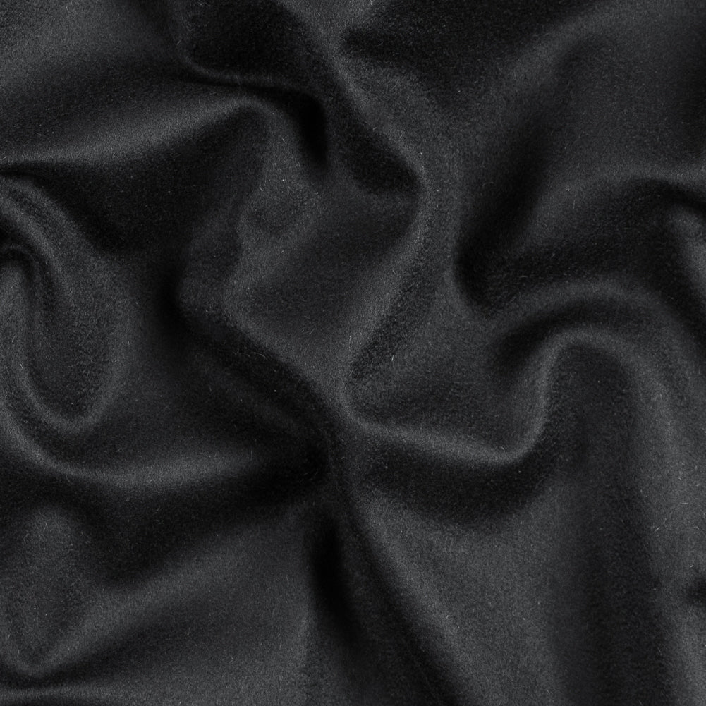 Italian Black Virginwool Coating