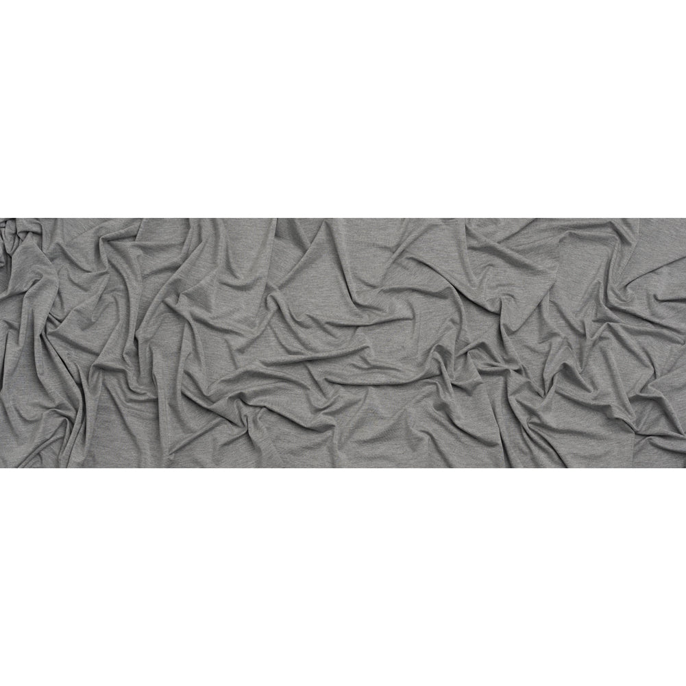 Stretch Bamboo Jersey - Heathered Gray - Willow Collection Stretch Bamboo Jersey - Heathered Gray - Willow Collection