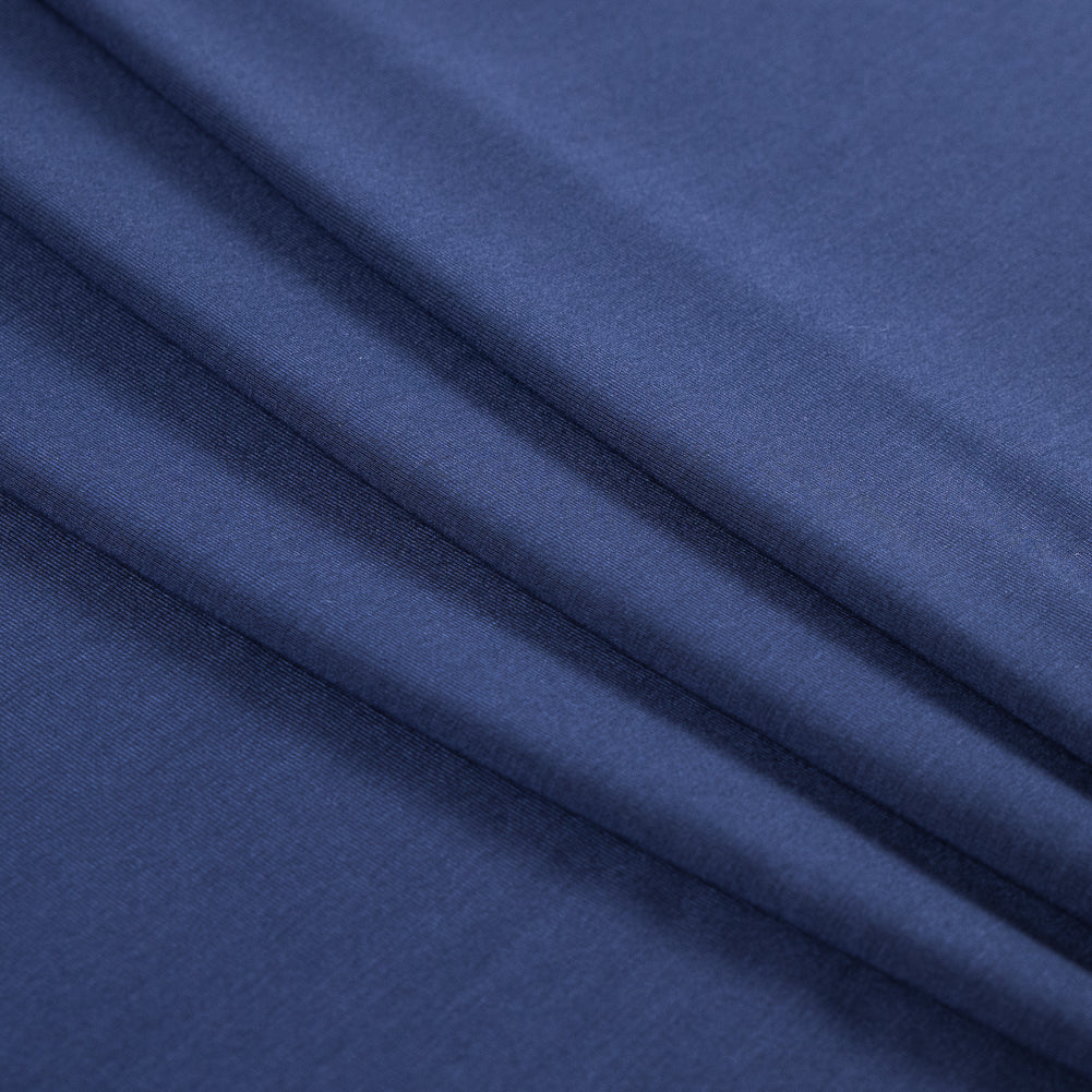 Stretch Bamboo Jersey - Blue - Willow Collection Stretch Bamboo Jersey - Blue - Willow Collection