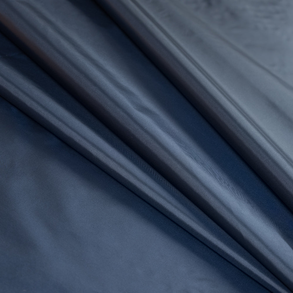 Blue Nights Nylon with P/D Cire Finishing - 20D*20D Detail Blue Nights Nylon with P/D Cire Finishing - 20D*20D Detail
