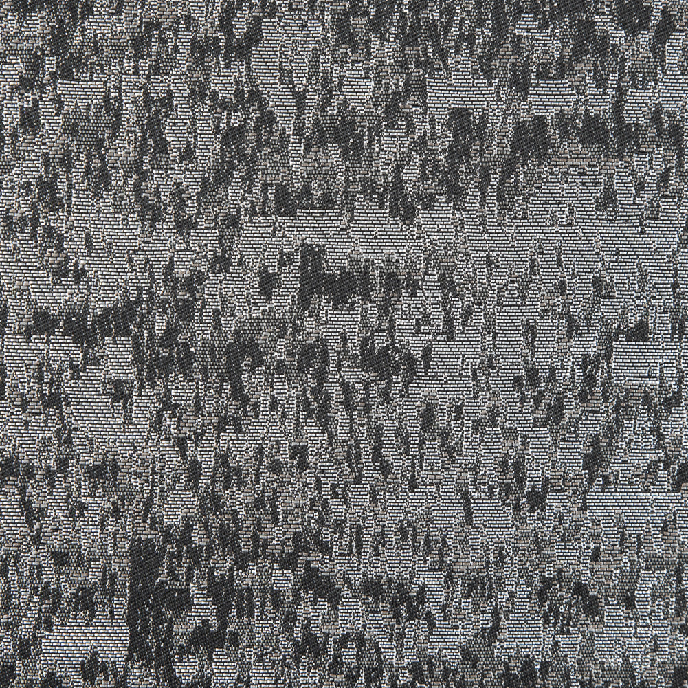 Metallic Silver and Moonbeam Abstract Brocade Detail Metallic Silver and Moonbeam Abstract Brocade Detail