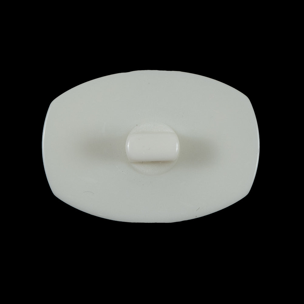 Ivory Iridescent Plastic Button - 44L/28mm Detail Ivory Iridescent Plastic Button - 44L/28mm Detail