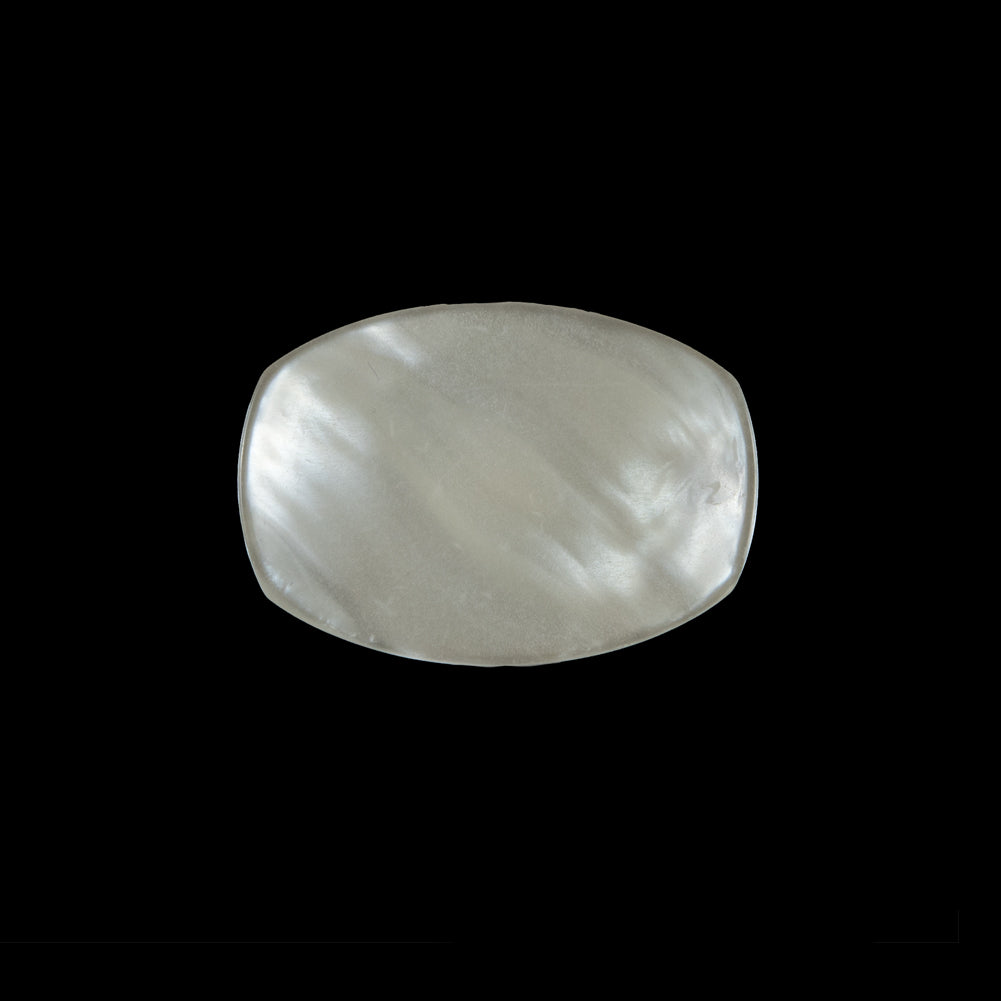 Ivory Iridescent Plastic Button - 36L/22mm Ivory Iridescent Plastic Button - 36L/22mm