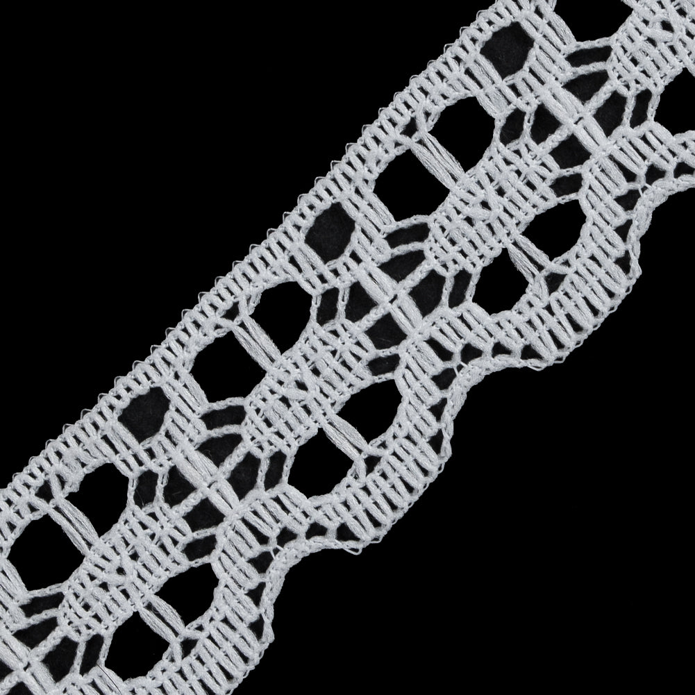 White Lace Crochet Trim - 1.25 - Detail White Lace Crochet Trim - 1.25 - Detail