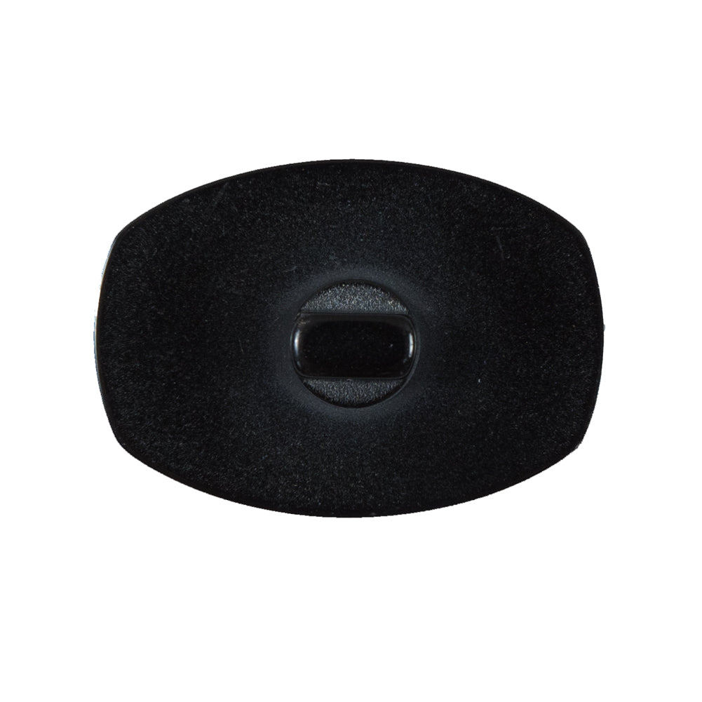 Gray Iridescent Plastic Shank Back Button - 44L/28mm Detail Gray Iridescent Plastic Shank Back Button - 44L/28mm Detail