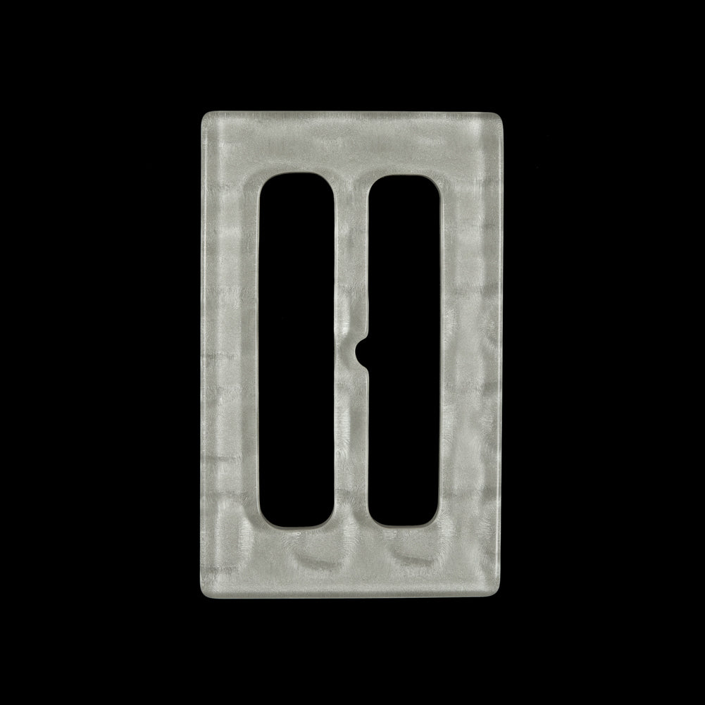 Ivory Rectangular Plastic Buckle - 2.5" Ivory Rectangular Plastic Buckle - 2.5"