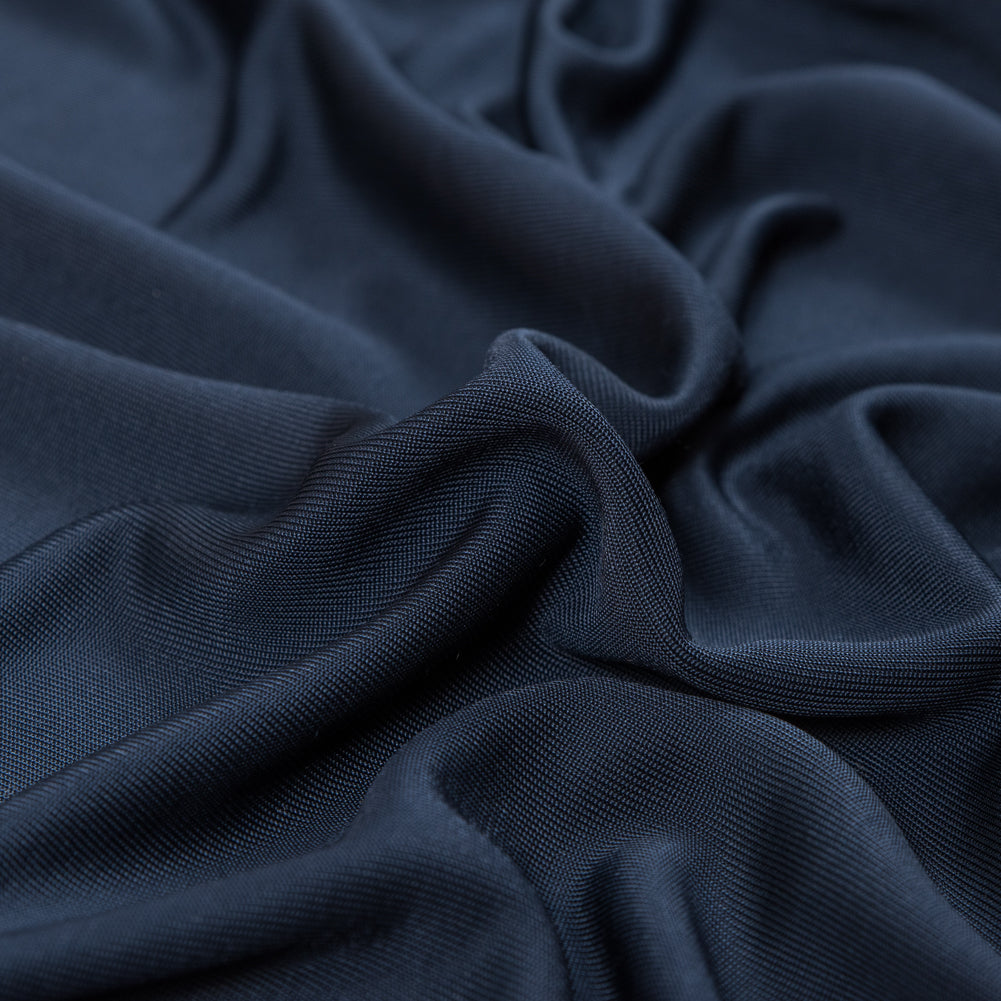 Ralph Lauren Navy Matte Jersey Detail Ralph Lauren Navy Matte Jersey Detail