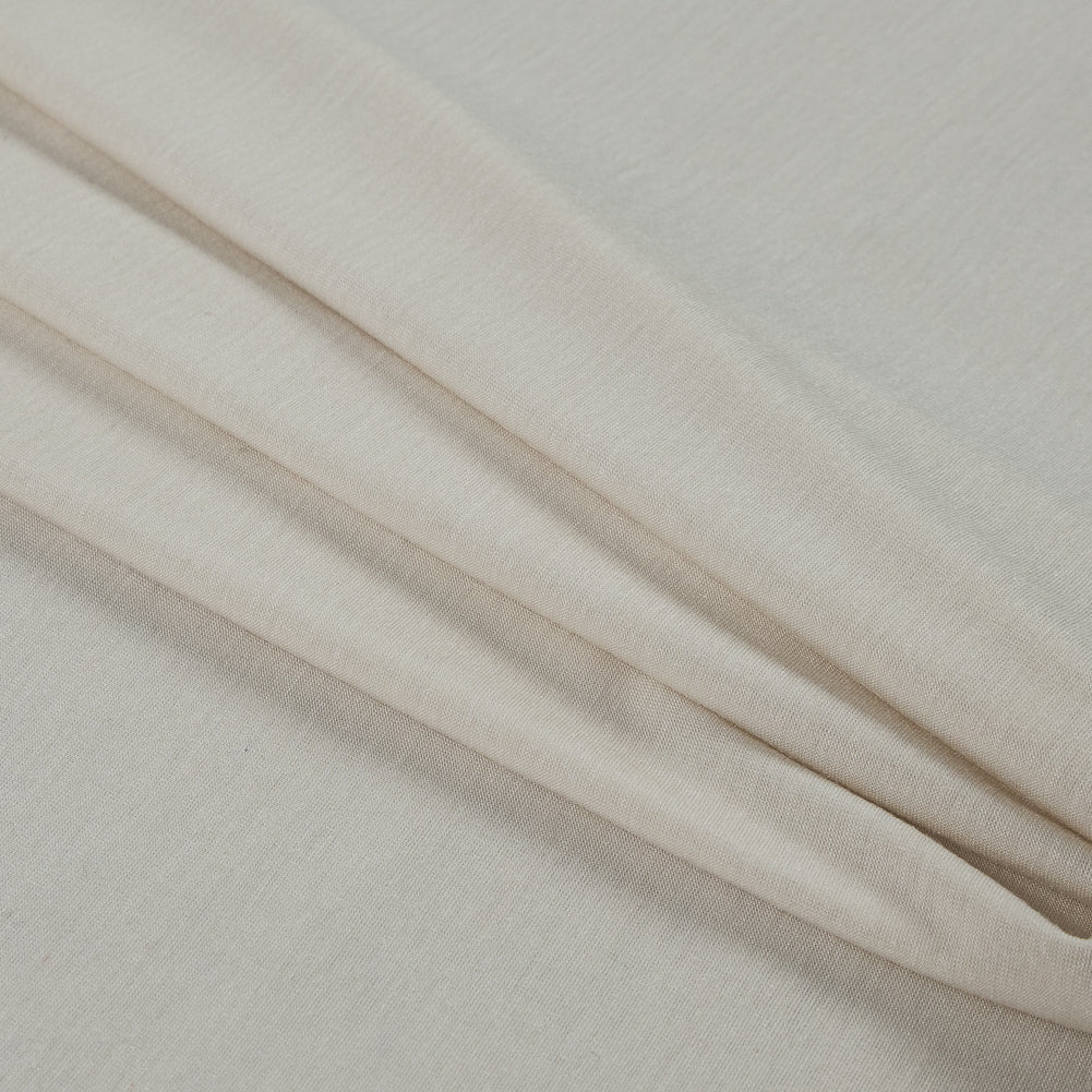 Italian Heathered Seedpearl Rayon Jersey - Folded Italian Heathered Seedpearl Rayon Jersey - Folded