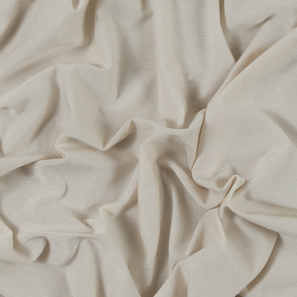 Italian Heathered Seedpearl Rayon Jersey Italian Heathered Seedpearl Rayon Jersey
