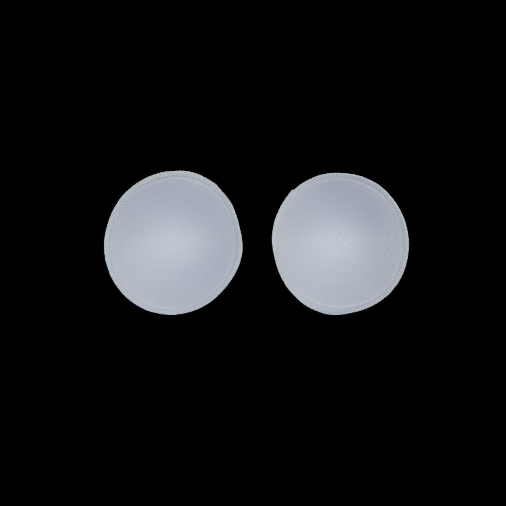 White Round Bra Cup - A-Cup - Detail White Round Bra Cup - A-Cup - Detail