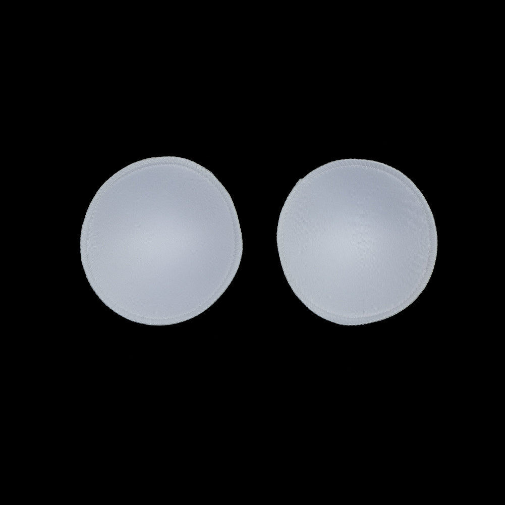 White Round Bra Cup - B-Cup Detail White Round Bra Cup - B-Cup Detail