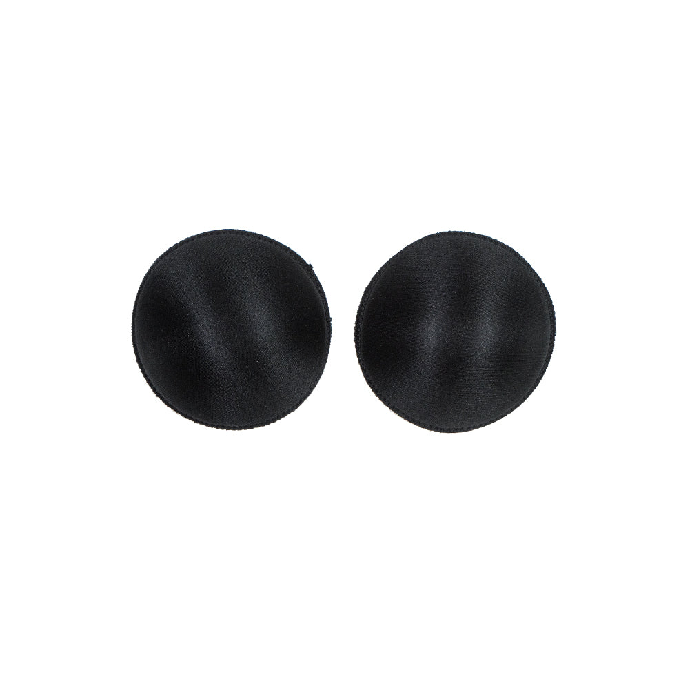 Black Round Bra Cup - A-Cup - Detail Black Round Bra Cup - A-Cup - Detail
