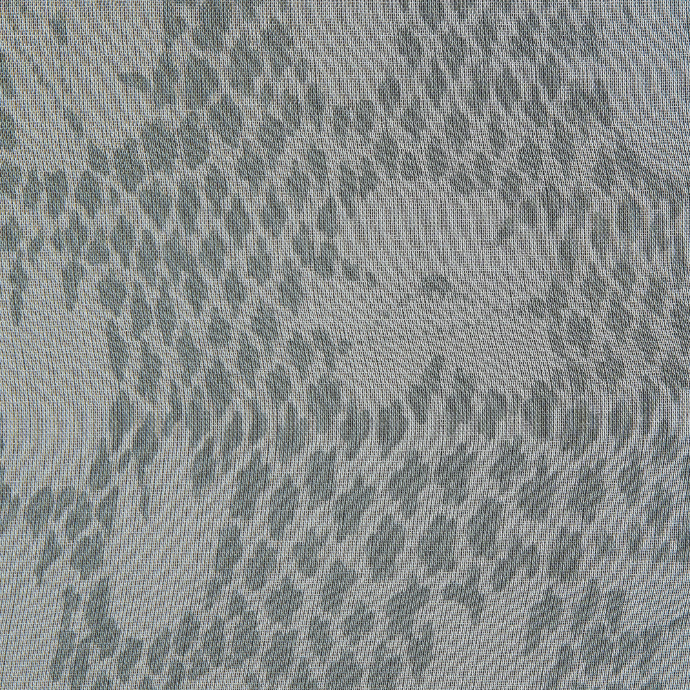 Gray Spotted Floral Silk Chiffon - Full Gray Spotted Floral Silk Chiffon - Full