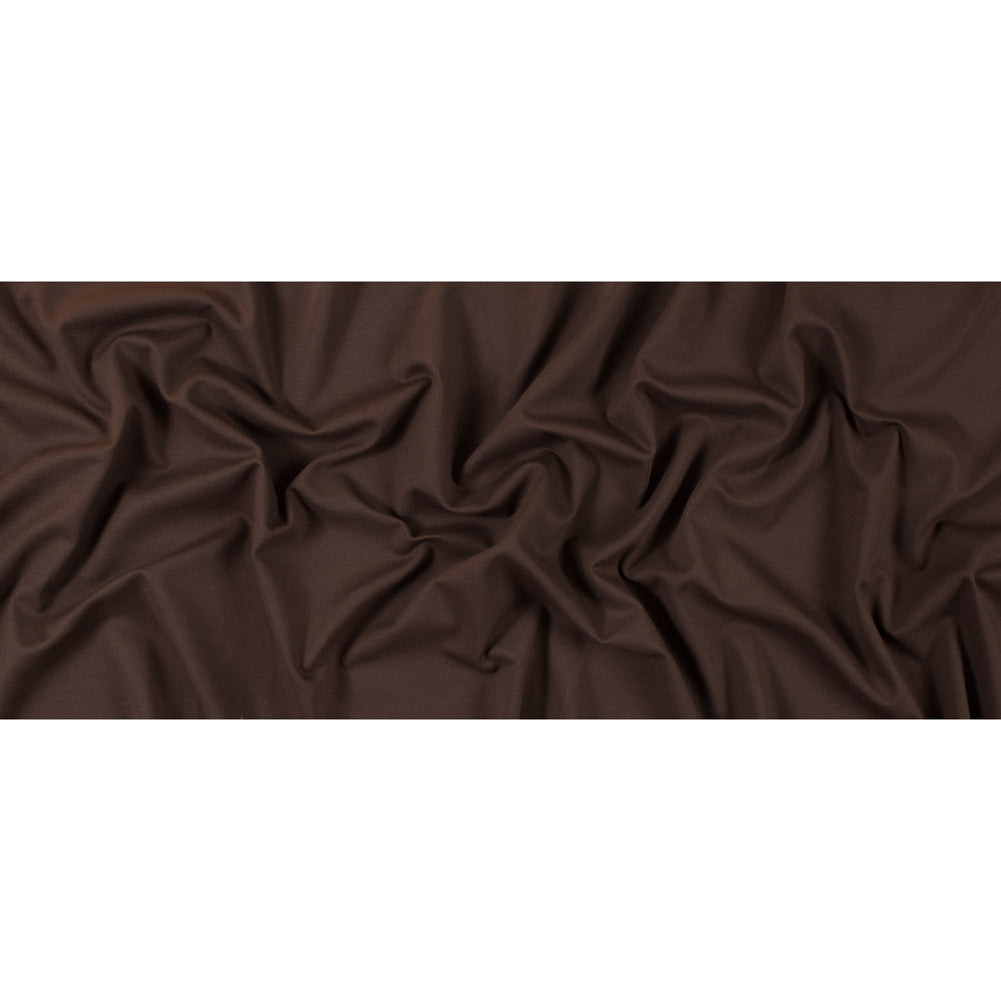 Brown Stretch Rayon Double Knit Folded Brown Stretch Rayon Double Knit Folded