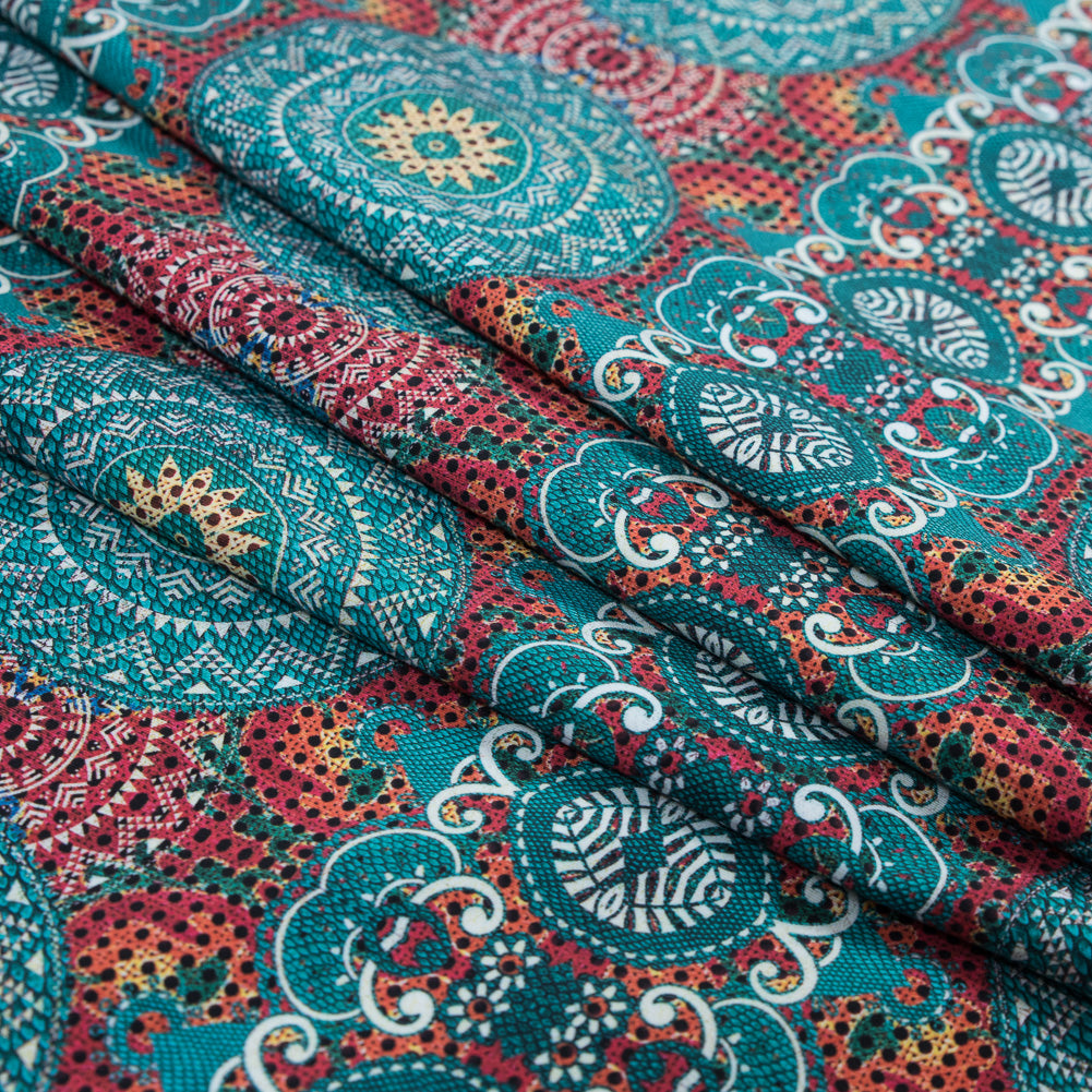 Bohemian Caye UV Protective Compression Swimwear Tricot with Aloe Vera Microcapsules Folded Bohemian Caye UV Protective Compression Swimwear Tricot with Aloe Vera Microcapsules Folded