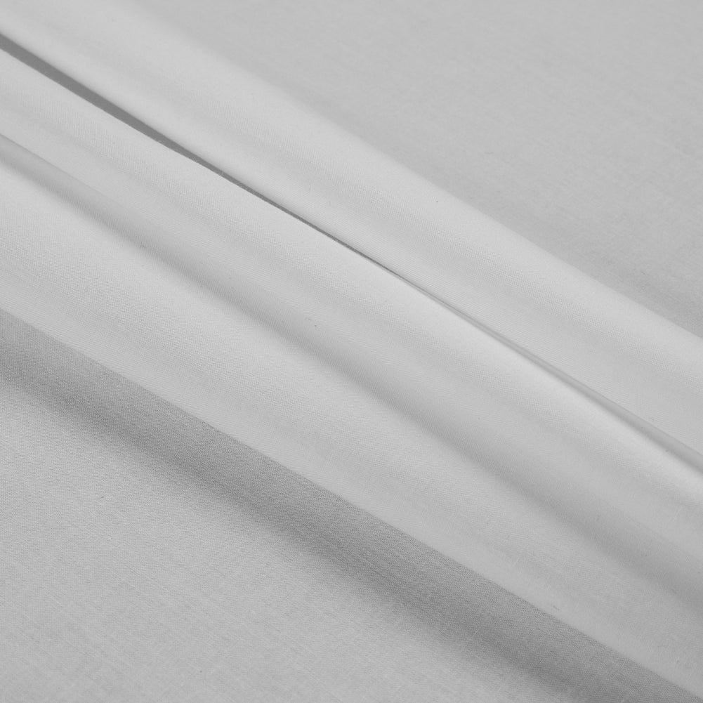 White 45" Cotton Muslin Folded