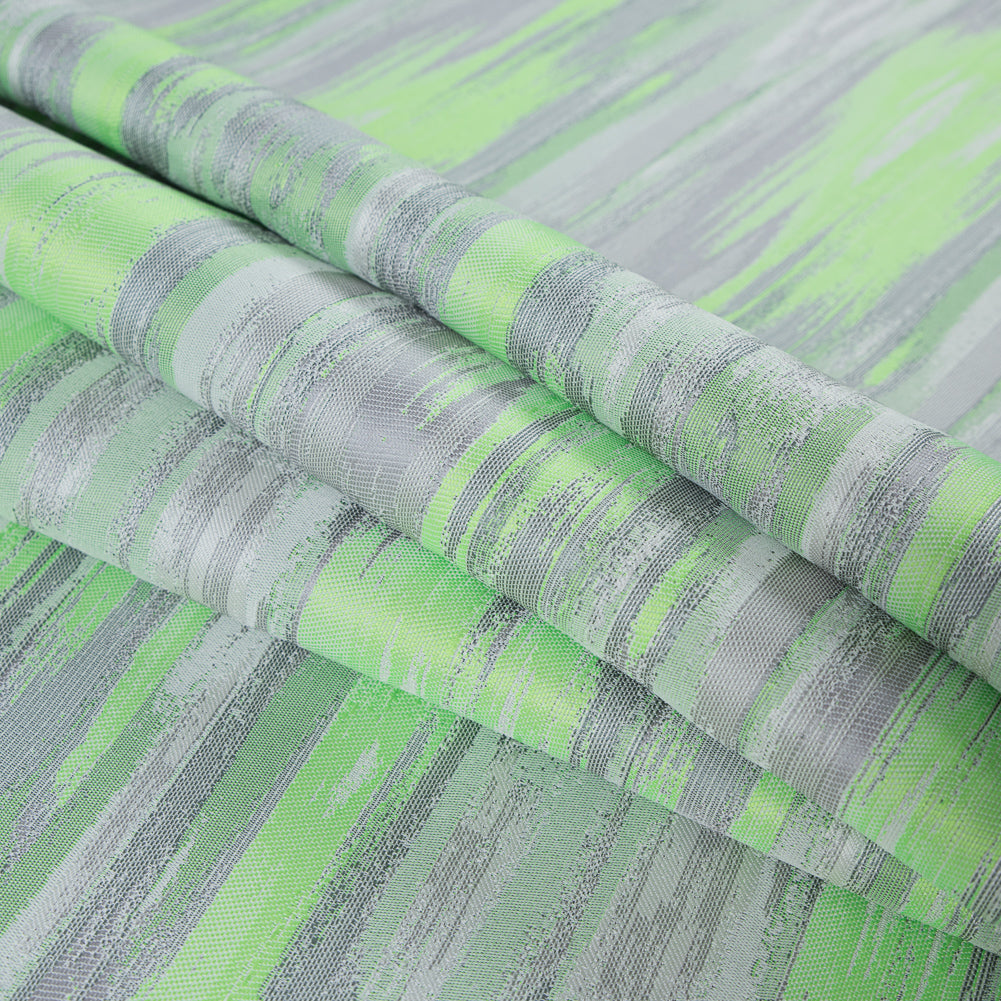 Lady Green Striated Jacquard Lady Green Striated Jacquard