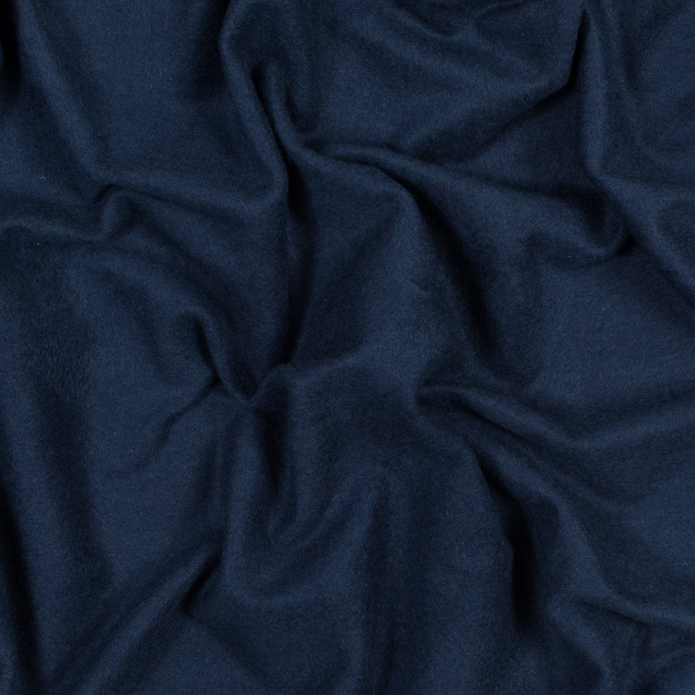 Bamboo and Cotton Stretch Knit Fleece - Navy - Jessamyn Collection Bamboo and Cotton Stretch Knit Fleece - Navy - Jessamyn Collection