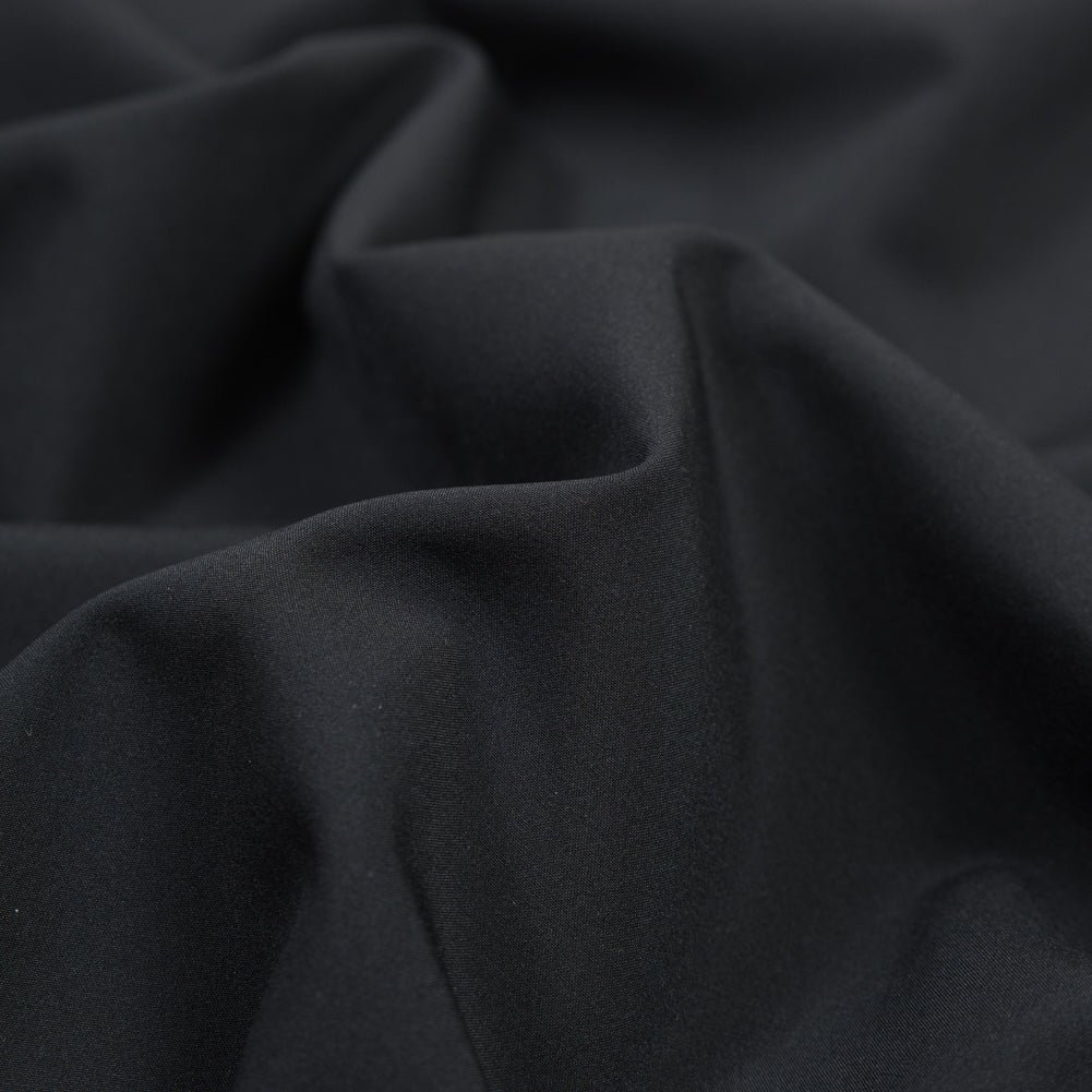 Performance Soft Shell Woven with a Fleece Back - Black Full Performance Soft Shell Woven with a Fleece Back - Black Full