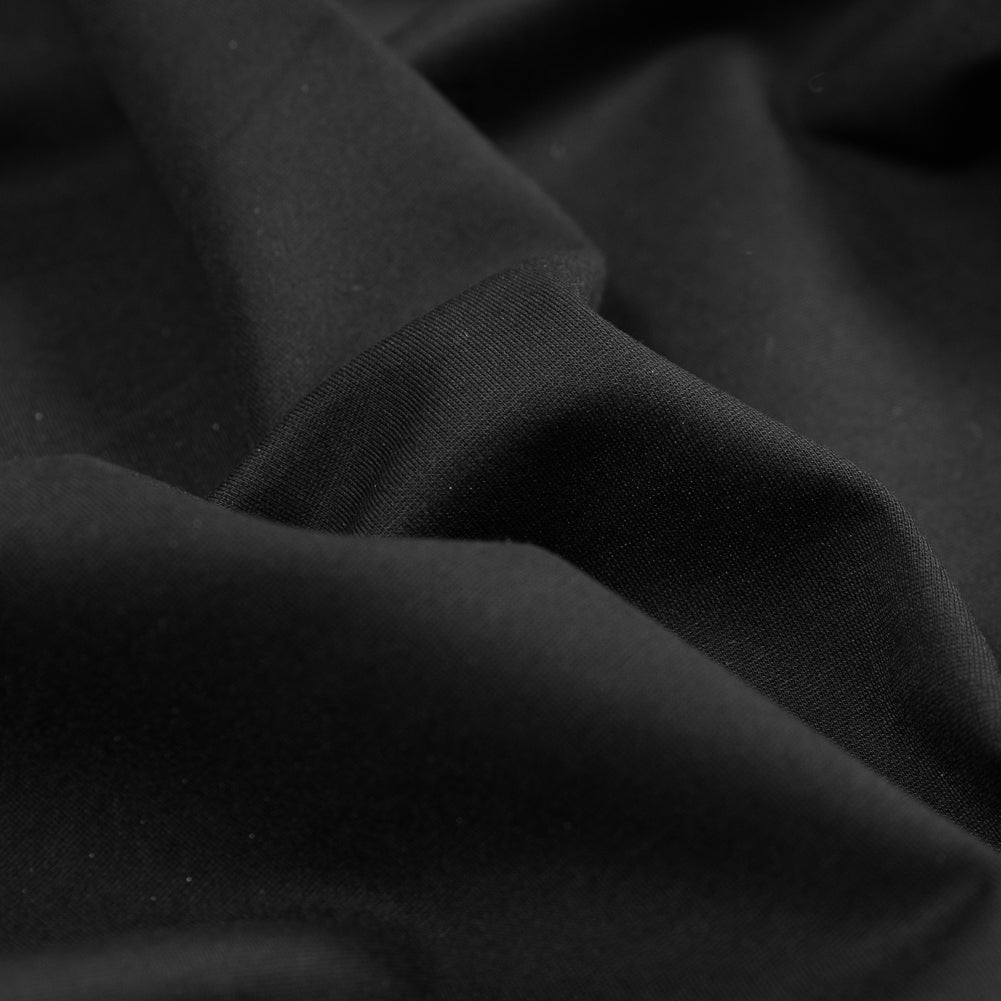 Stretch Ponte Knit - Black - Papilio Collection Detail Stretch Ponte Knit - Black - Papilio Collection Detail