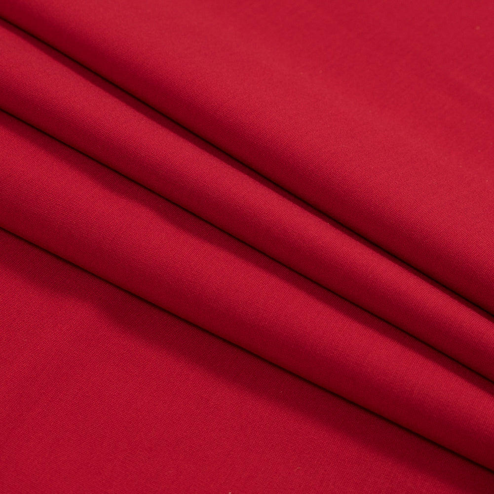 Stretch Ponte Knit - Red - Papilio Collection Folded Stretch Ponte Knit - Red - Papilio Collection Folded