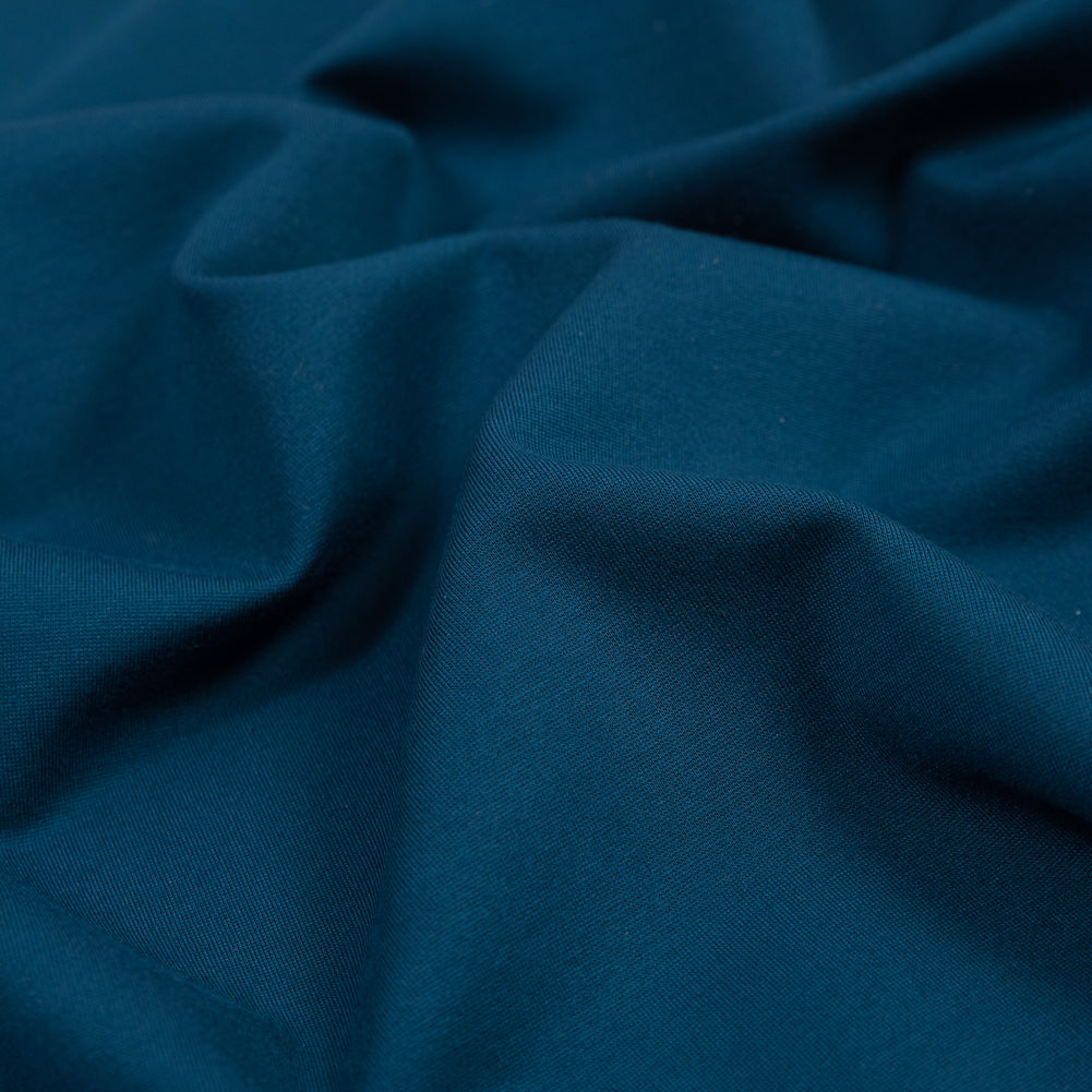 Stretch Ponte Knit - Dark Teal - Papilio Collection Detail Stretch Ponte Knit - Dark Teal - Papilio Collection Detail