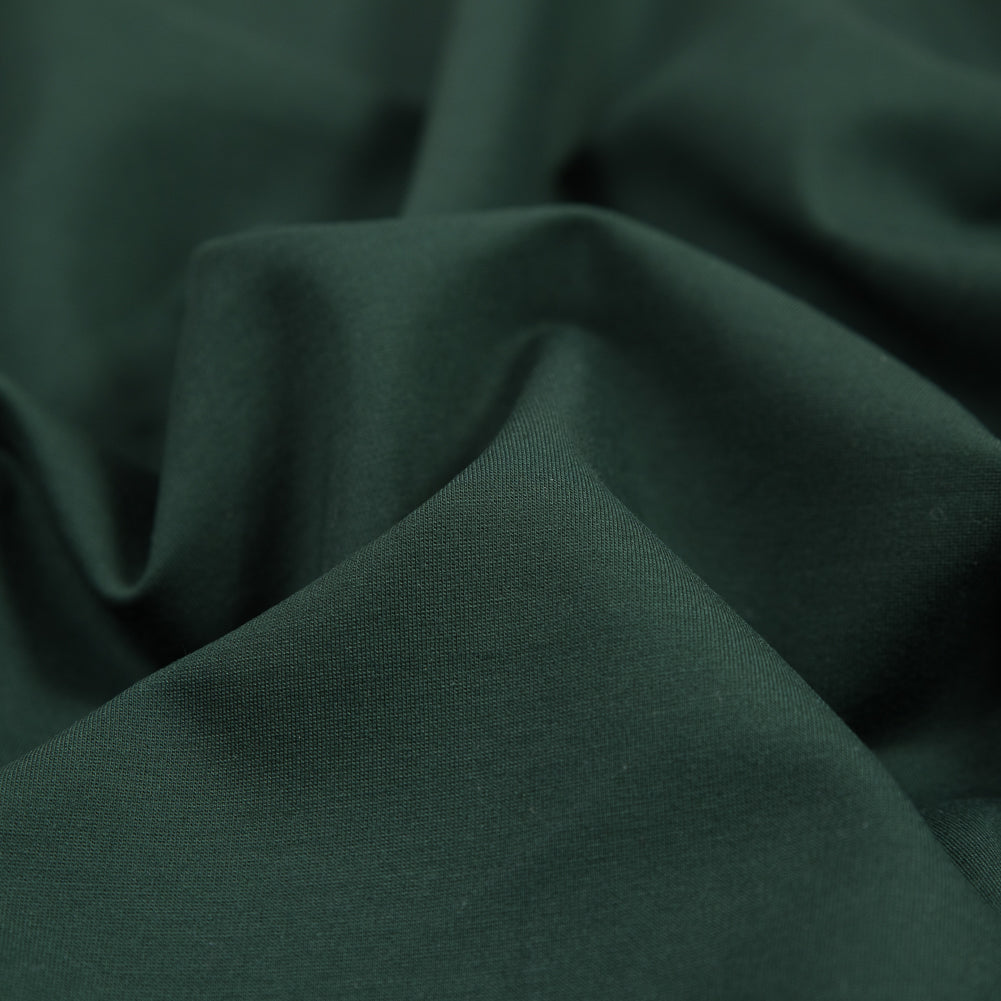 Stretch Ponte Knit - Forest Green - Papilio Collection Detail Stretch Ponte Knit - Forest Green - Papilio Collection Detail