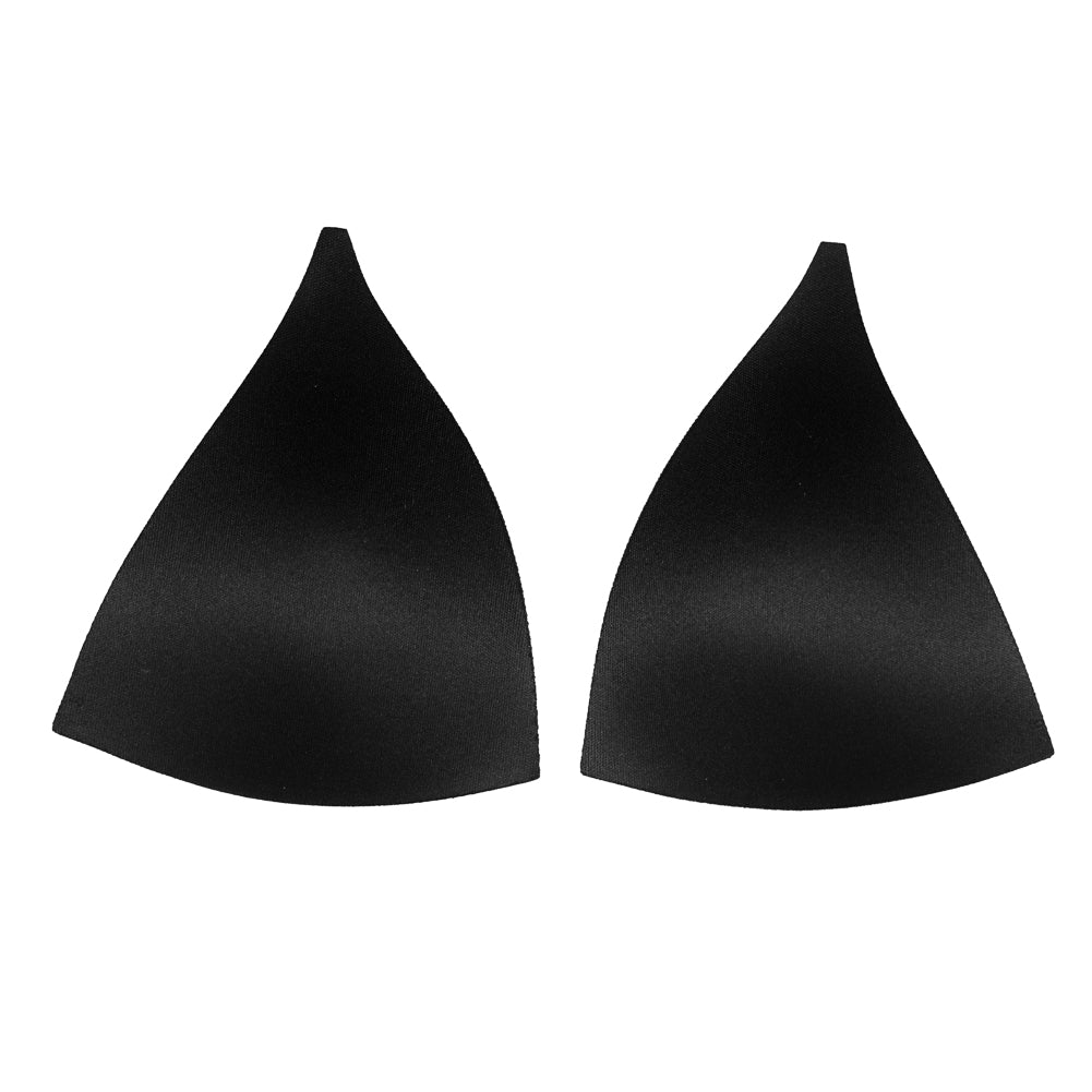 Black Triangle Bra Cup - Size 12 Detail Black Triangle Bra Cup - Size 12 Detail