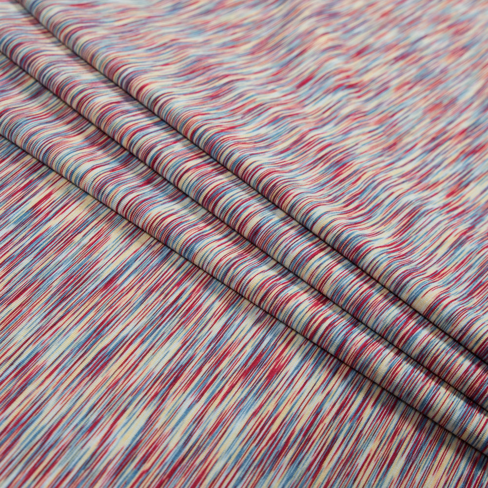 Performance Jersey, Wicking and Anti-Microbial - Warm Rain Striated Performance Jersey, Wicking and Anti-Microbial - Warm Rain Striated